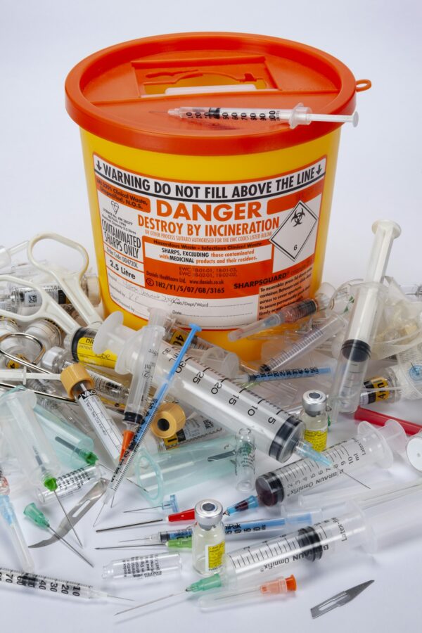 Safe disposal of Medical Sharps